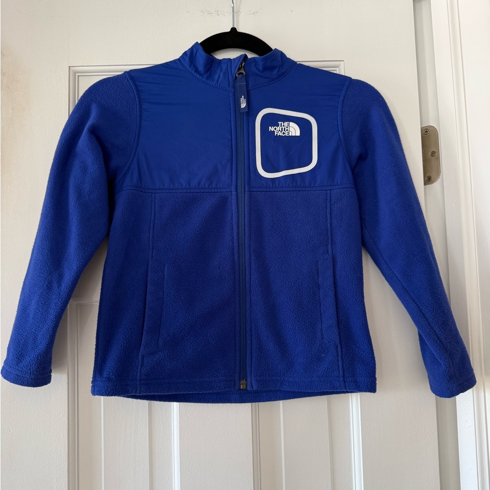 The North Face Toddler 6T Blue Fleece Full Zip Jacket - Picture 1 of 6